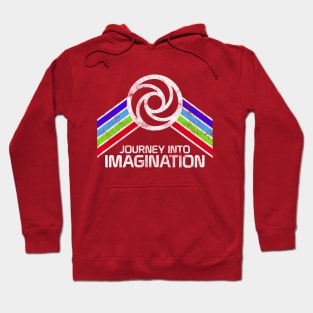 Journey Into Imagination Epcot Center Pavilion Rainbow Design Hoodie